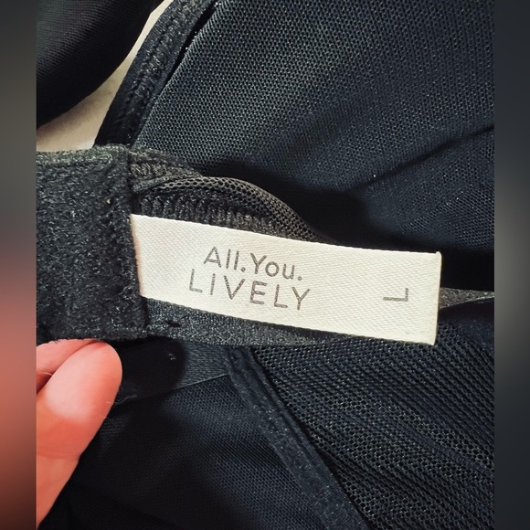 All You Lively Busty Bralette, Painted Polka, No Padding, Size Large, NWT - Picture 3 of 6